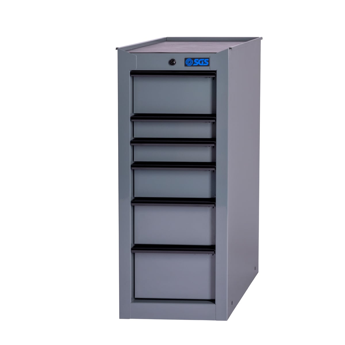 SGS Side Cabinet | 6 Drawers | Slate Grey